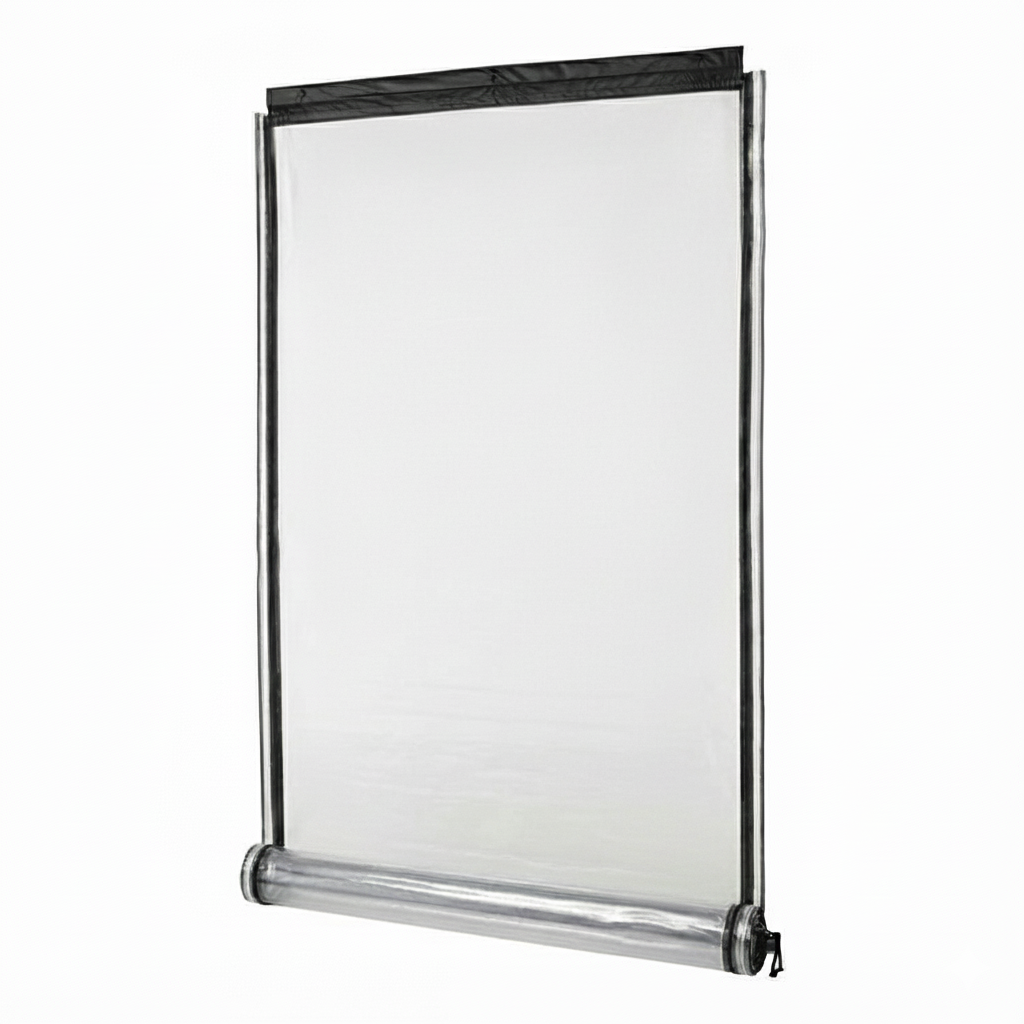 Patio / Cafe Blind Deluxe 0.75mm Clear PVC