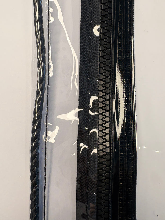 Patio / Cafe Blind Deluxe 0.75mm Clear PVC