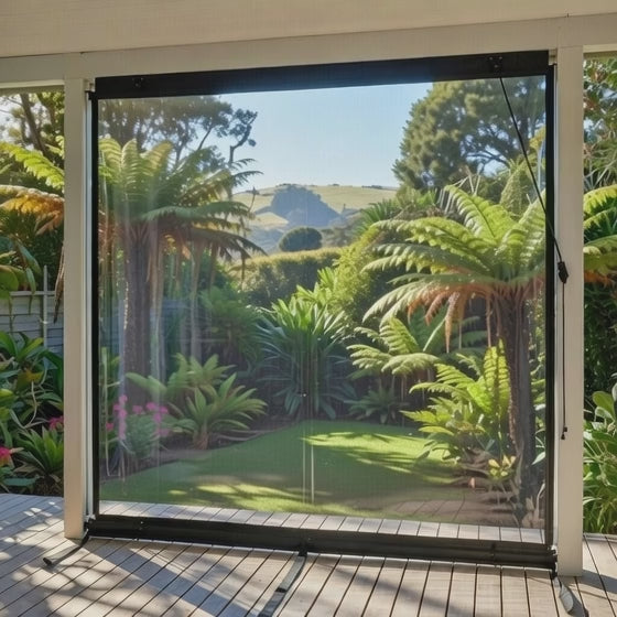 Patio / Cafe Blind Deluxe 0.75mm Clear PVC